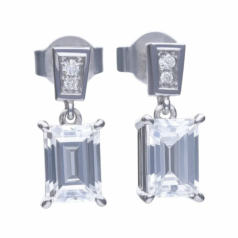 Женские серьги Diamonfire 3 cm